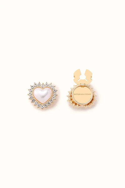Rhinestone Heart - 1 Set